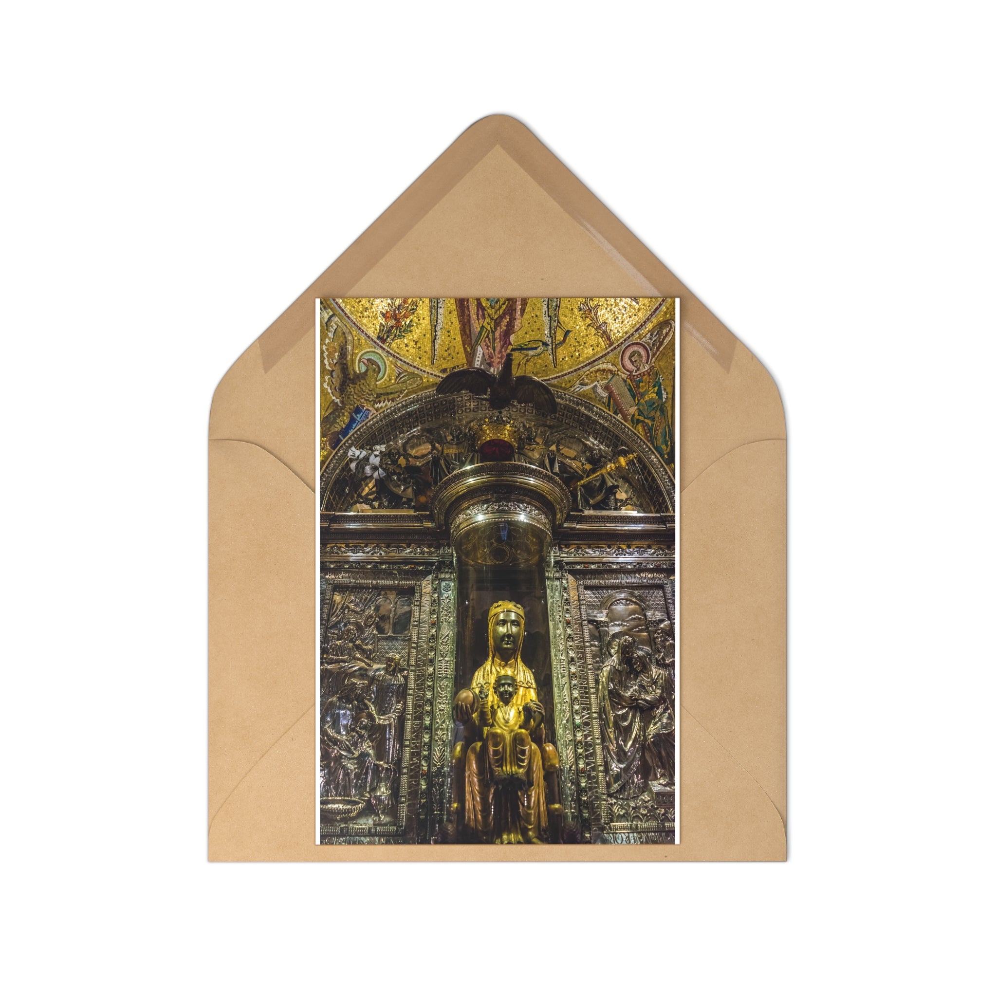 Postales (7 unidades) de la Virgen de Montserrat -  Magic Dreams Collection