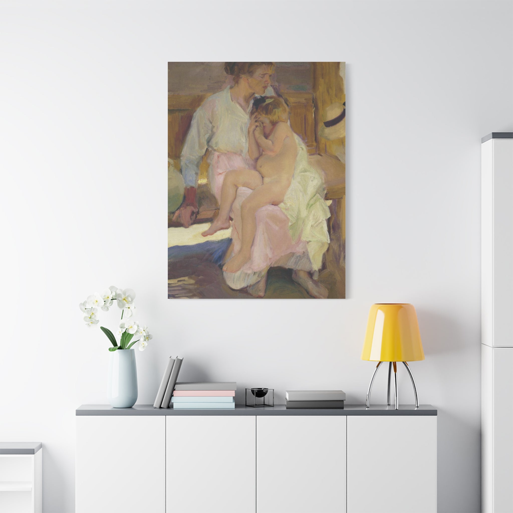Madre e hijo en la playa de Valencia – Joaquín Sorolla - Magic Dreams Collection