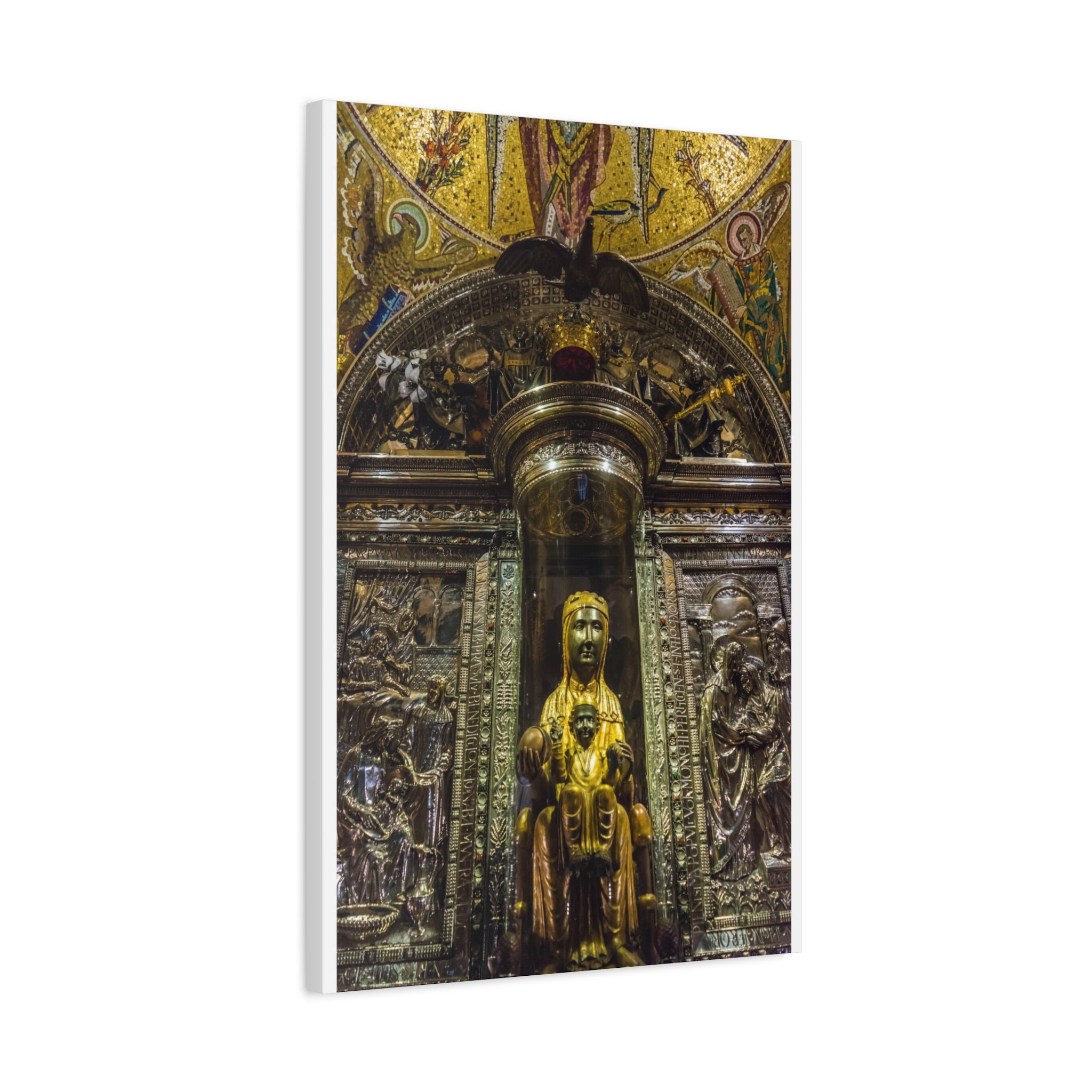 Nuestra Señora de Montserrat en Lienzo Mate Premium - Magic Dreams Collection