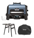 Barbacoa Eléctrica Ninja Woodfire PRO Connect XL + Mesa y Funda - Magic Dreams Collection
