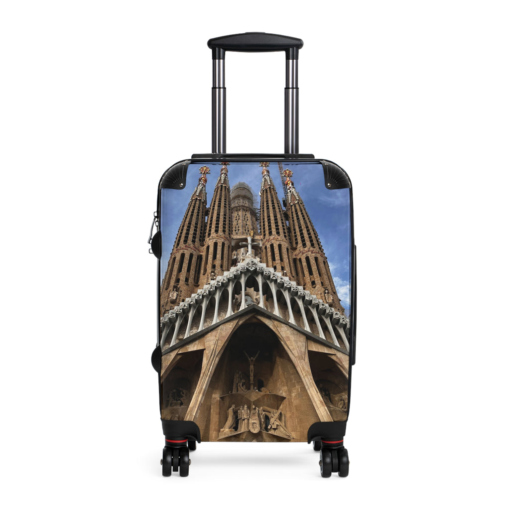 Maleta de viaje Sagrada Familia — Equipaje con diseño del Templo Expiatorio de Antoni Gaudí - Magic Dreams Collection