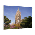 Lienzo mate de la Sagrada Familia de Barcelona — Bastidor de 3,18 cm (1,25") - Magic Dreams Collection