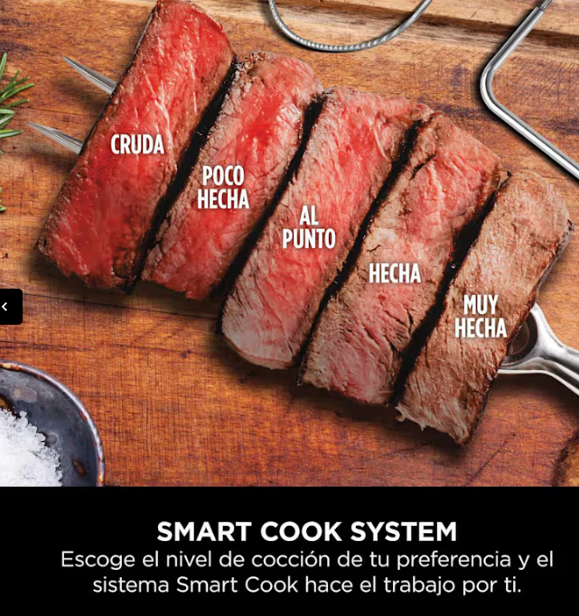 Barbacoa Eléctrica Ninja Woodfire PRO Connect XL + Mesa y Funda - Magic Dreams Collection