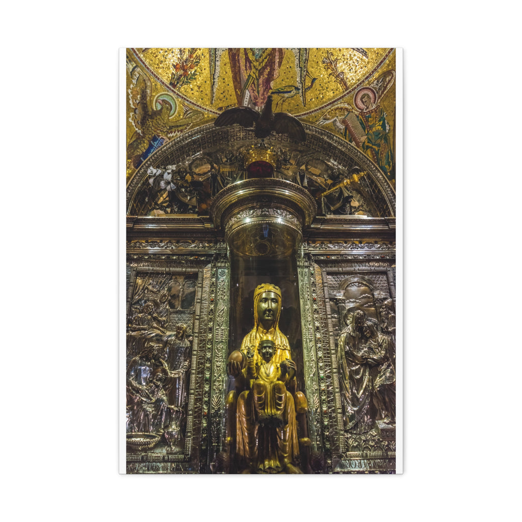 Nuestra Señora de Montserrat en Lienzo Mate Premium - Magic Dreams Collection