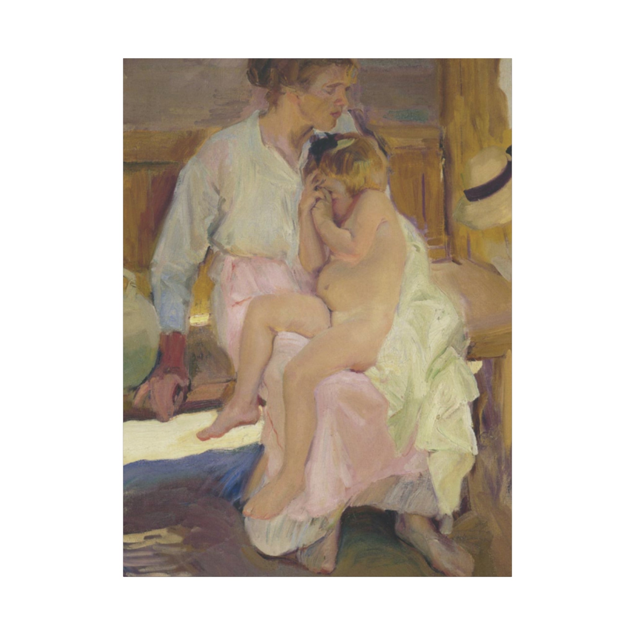 Madre e hijo en la playa de Valencia – Joaquín Sorolla - Magic Dreams Collection