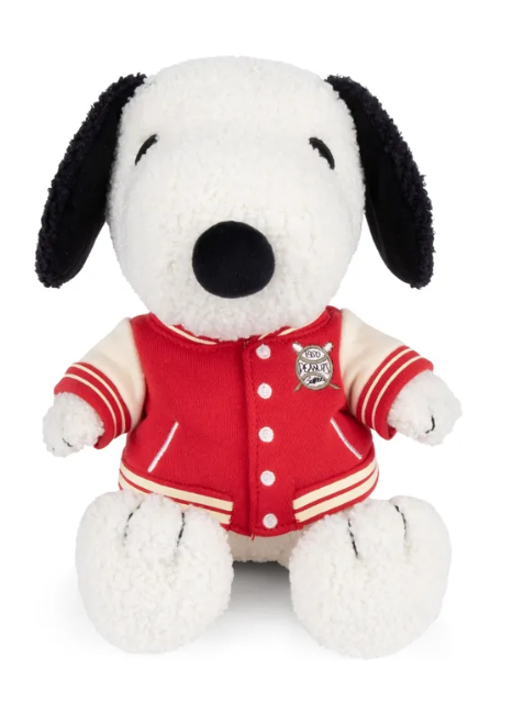 Peluche Snoopy Universitario – Bon Ton Toys (Peanuts Official) - Magic Dreams Collection