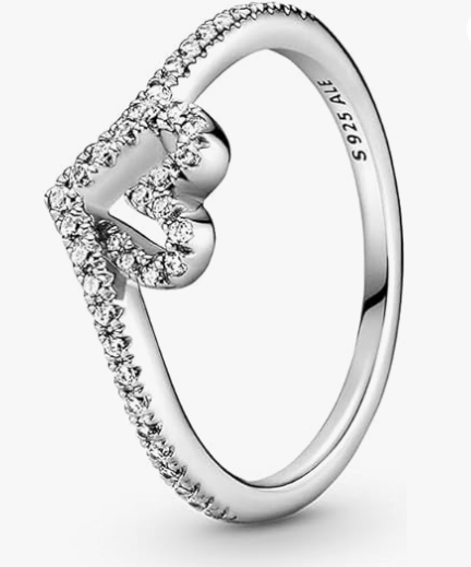 Anillo Corazón Espumoso en Plata de Ley – Pandora - Magic Dreams Collection
