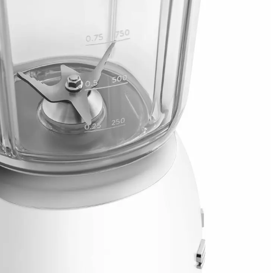 Batidora Smeg BLF03WHEU — Blanco clásico, 800W, 1,5L - Magic Dreams Collection