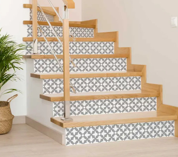 Adhesivos Waterproof Peel & Stick «Grey Tile» 5 × 5 cm — Modelo B54 - Magic Dreams Collection