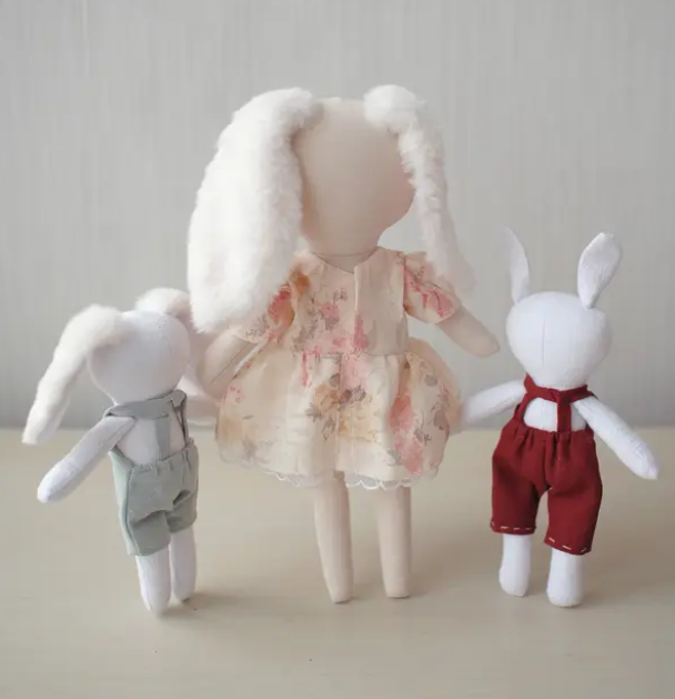 Muñeca Conejita con Bebés — Magic Dreams Collection