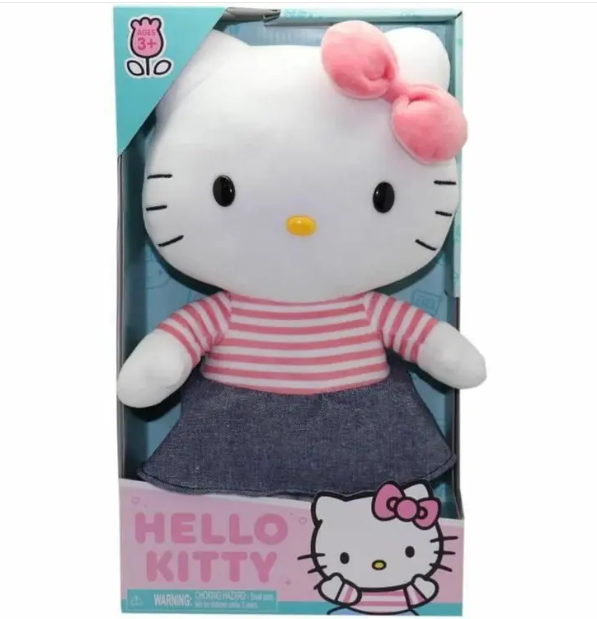 Peluche Fluffy Hello Kitty – Magic Dreams Collection