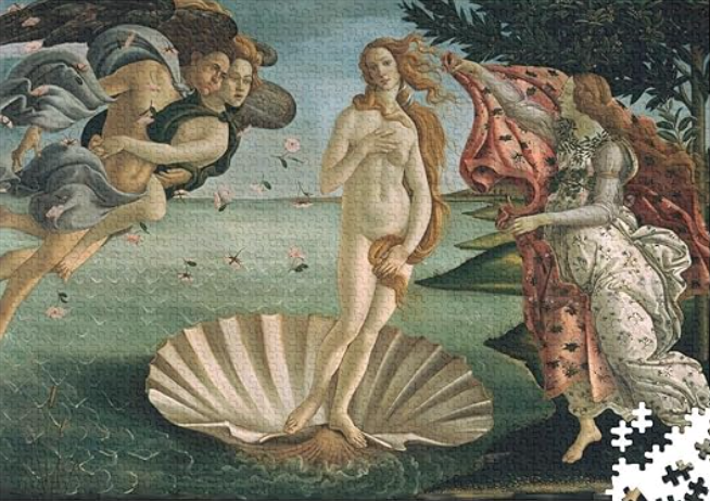 Puzzle «El Nacimiento de Venus» — Sandro Botticelli 1000 piezas de madera - Magic Dreams Collection