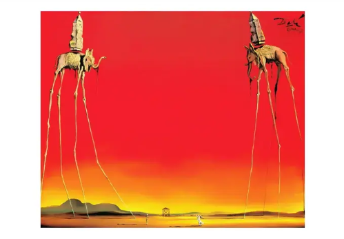 Póster «Los Elefantes» — Salvador Dalí (Magic Dreams Collection)