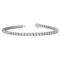 Pulsera Tennis de Diamantes Cultivados 12 CT — Oro Blanco 14K - Magic Dreams Collection