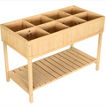 Jardinera Elevada de Madera de Abeto FarmHome – Magic Dreams Collection