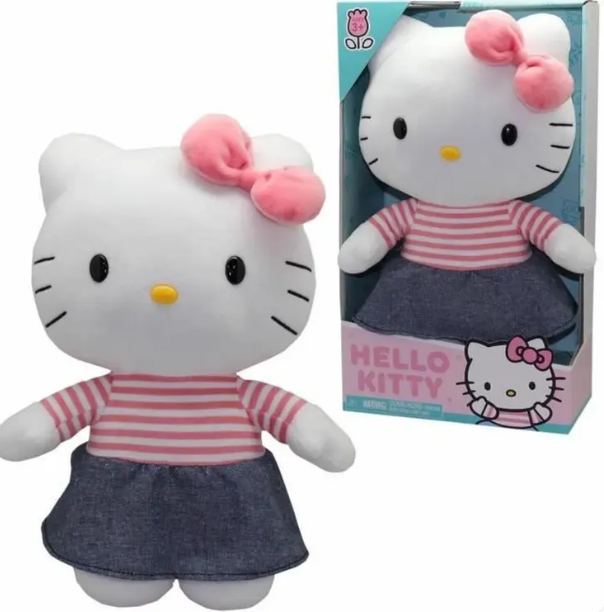 Peluche Fluffy Hello Kitty – Magic Dreams Collection