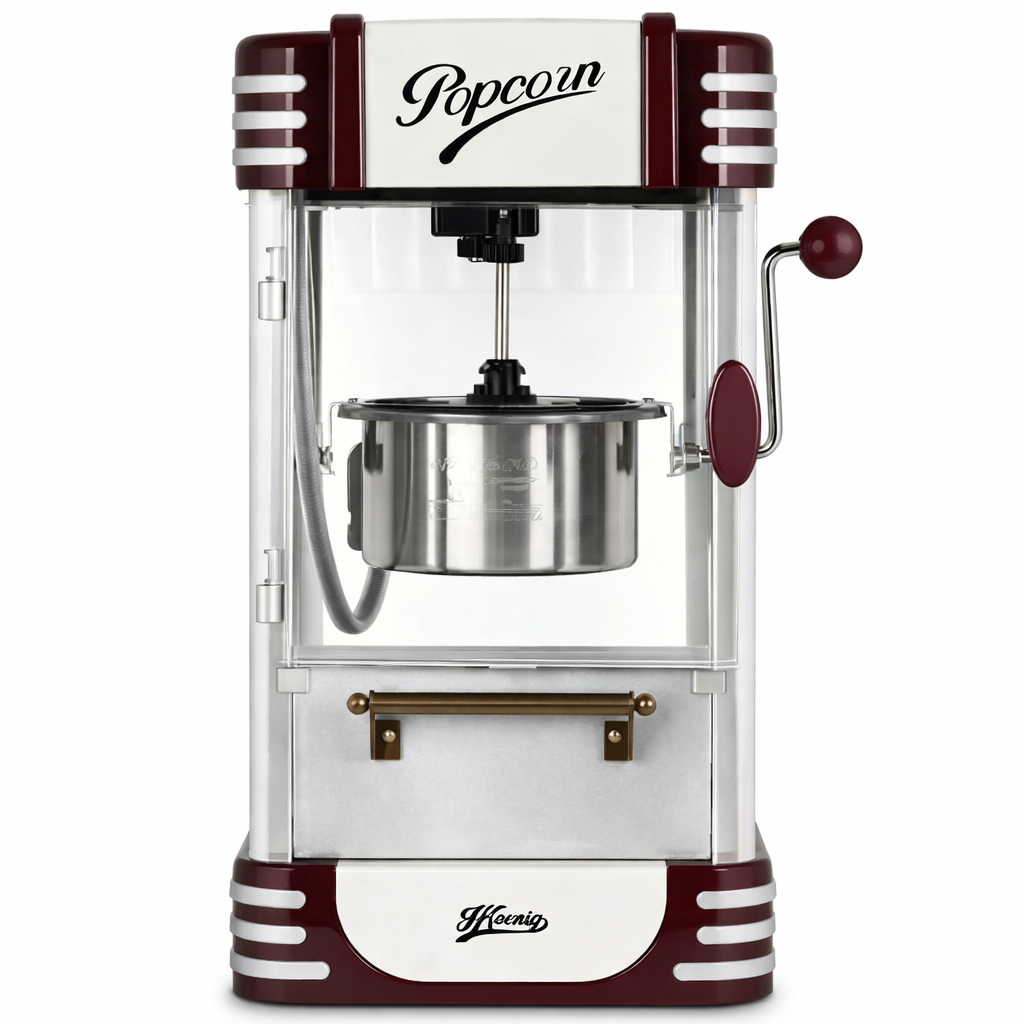 Máquina de Palomitas Retro H.Koenig — Estilo Cine Clásico - Magic Dreams Collection