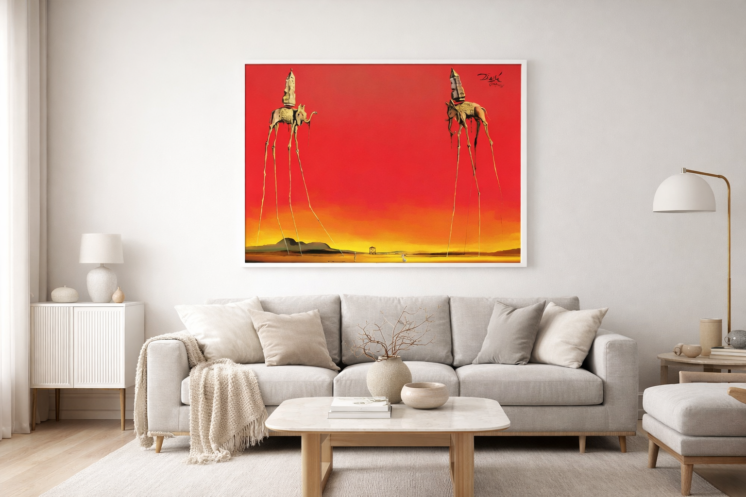 Póster «Los Elefantes» — Salvador Dalí (Magic Dreams Collection)