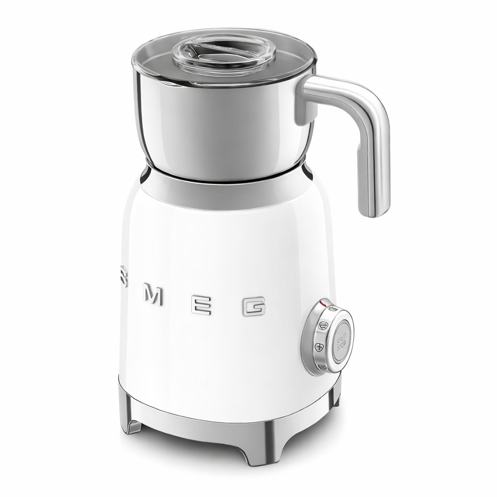 Espumador de Leche Smeg MFF11WHEU — Blanco Retro 50's Style - Magic Dreams Collection