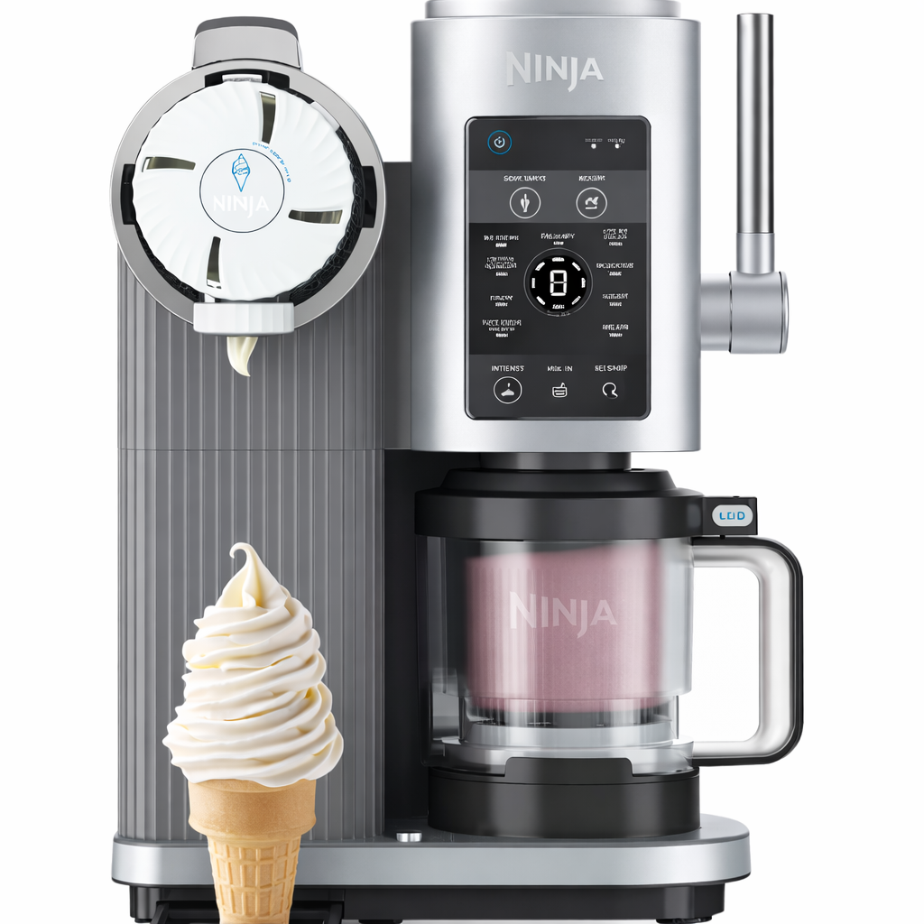 Ninja CREAMi Scoop & Swirl — Helados Creativos en Casa (2L, 13 Programas) — Magic Dreams Collection