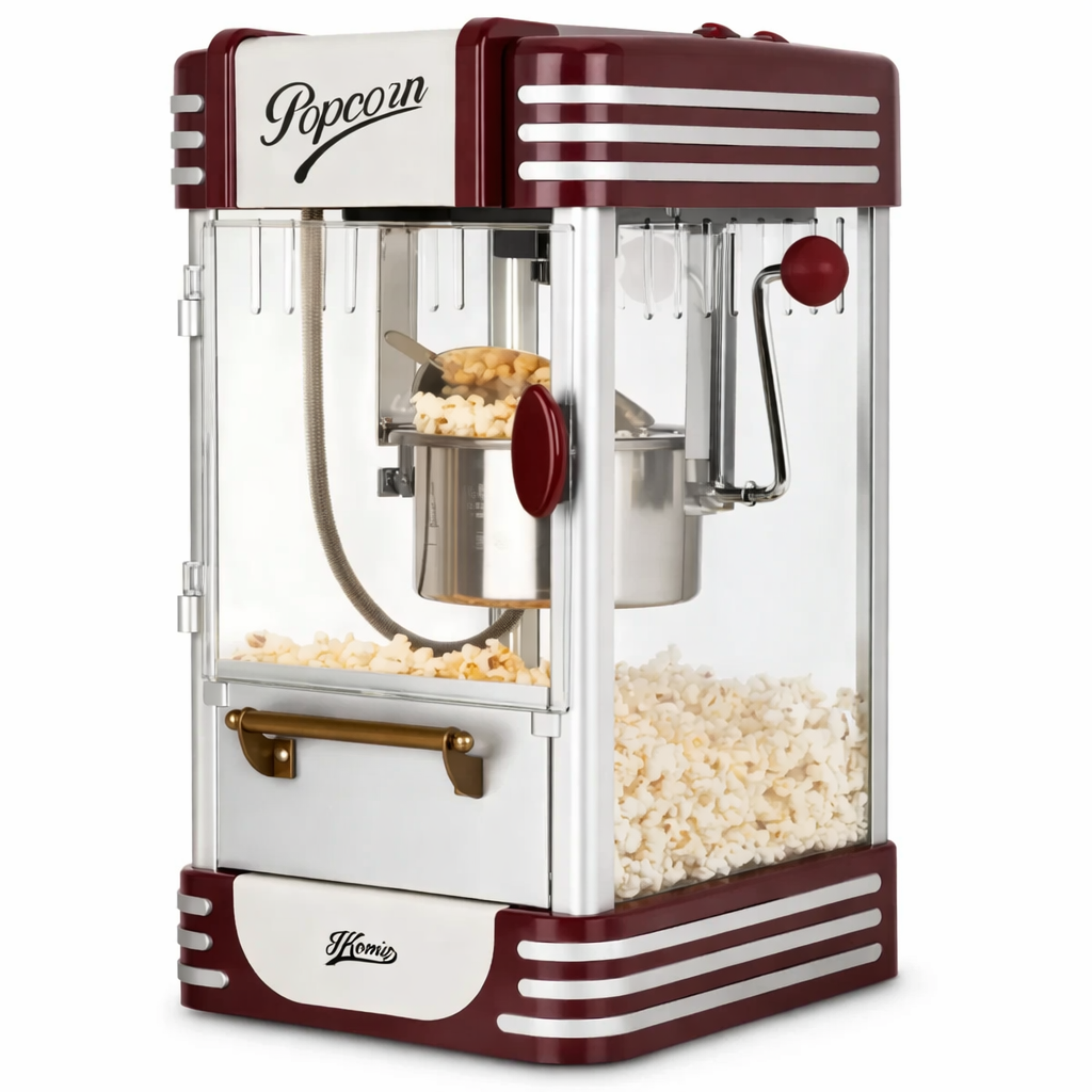 Máquina de Palomitas Retro H.Koenig — Estilo Cine Clásico - Magic Dreams Collection