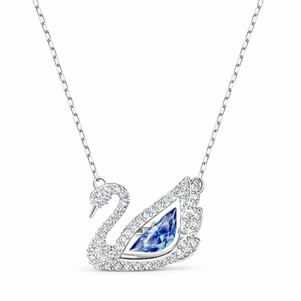 Collar Dancing Swan en Azul  – Magic Dreams Collection