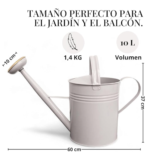 Regadera Metálica LIVLIG 10L – Diseño Vintage – Magic Dreams Collection